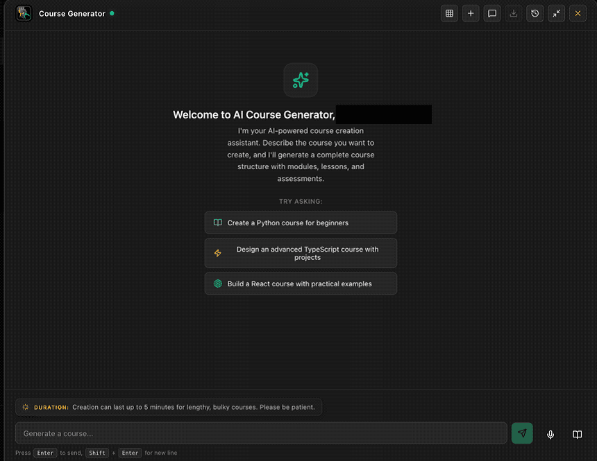 2. Access the Amana AI Bot